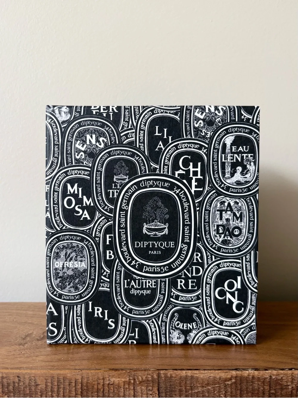 Diptyque Empty Discovery Set Box & Cotton Pouch - Empty
